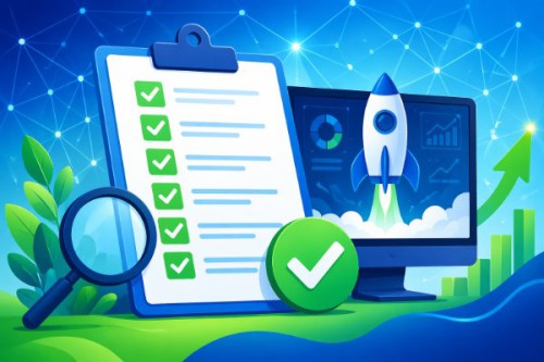 Checklist complet de lansare site: 25 de lucruri de bifat înainte de go-live (2026)