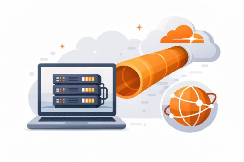 Cum Publici un Site MAMP Pro Online cu Domeniu Real prin Cloudflare Tunnel